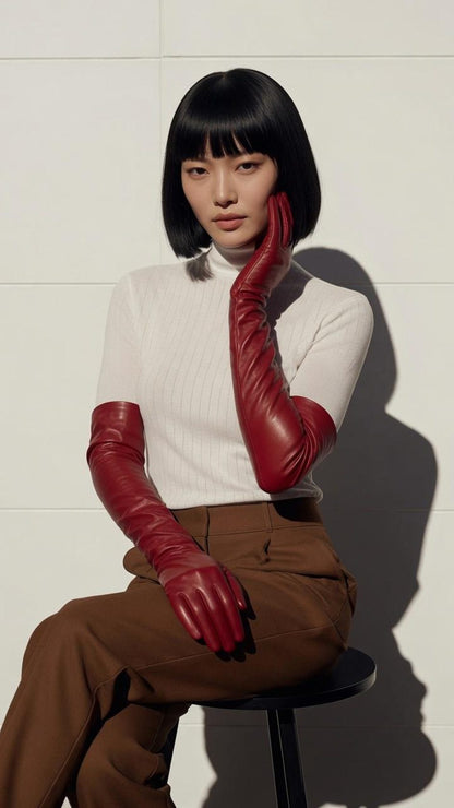 Women Opera Gloves long handmade evening wear