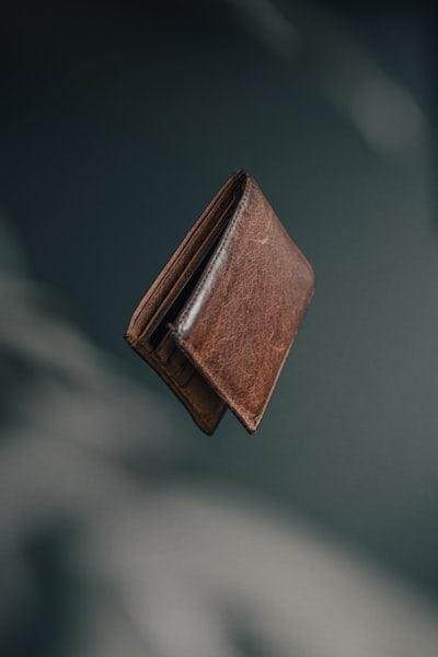 Brown Leather Bifold Wallet